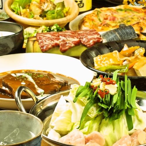 You can drop in on the same day as well!! [Unlimited all-you-can-drink] + All 7 dishes course!!