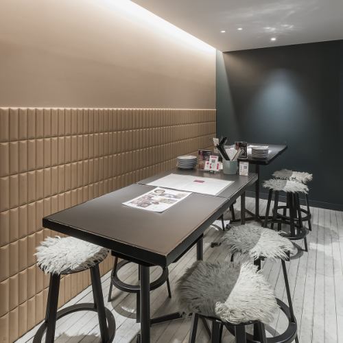 半個室は人気の空間