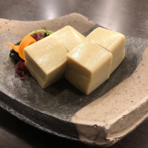 Crab miso tofu
