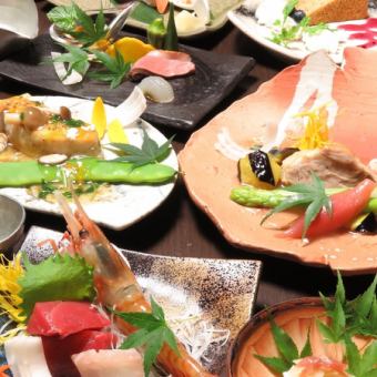 非常适合宴会和商务会议……120分钟畅饮，8道菜，仅需5000日元（Ranakamado套餐）