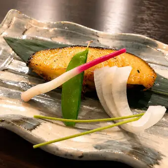銀鱈の西京焼き