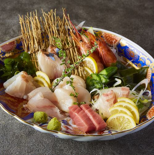 Signature dish sashimi platter!