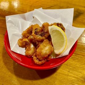 Deep-fried octopus