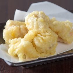 ホルモンの天ぷら