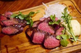 宮崎縣的和牛臀肉烤牛肉