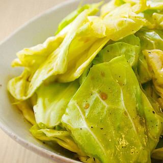 アンチョビキャベツ