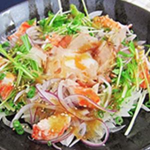 豆腐とトマトの香味ゆずサラダ