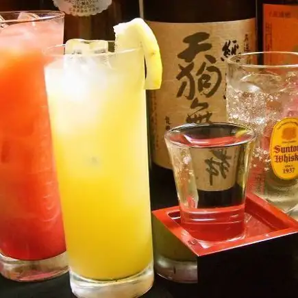 【当日供应！】◆90种饮品！下午5点至晚上10点，5小时畅饮 ⇒ 2500日元