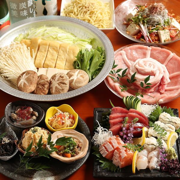 <3月4月限定>驚愕の5500円ポッキリ！【最大5時間飲み放題◎】お鍋コース (17時~22時まで)