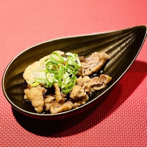 Duck scraps with delicious vinegar