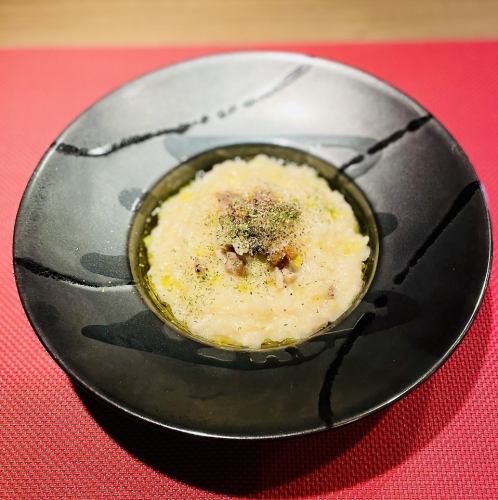 鴨ねぎチーズリゾット