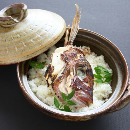 Sea bream cooked rice