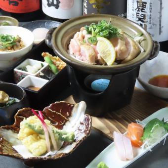 季節のコース料理 7皿コース 【 ９０分飲み放題付き】　5500円（税込）