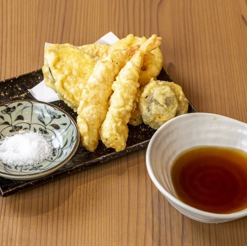 五種天婦羅拼盤