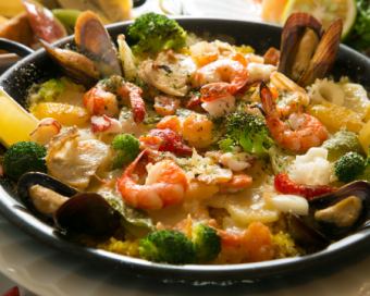 Seafood Paella