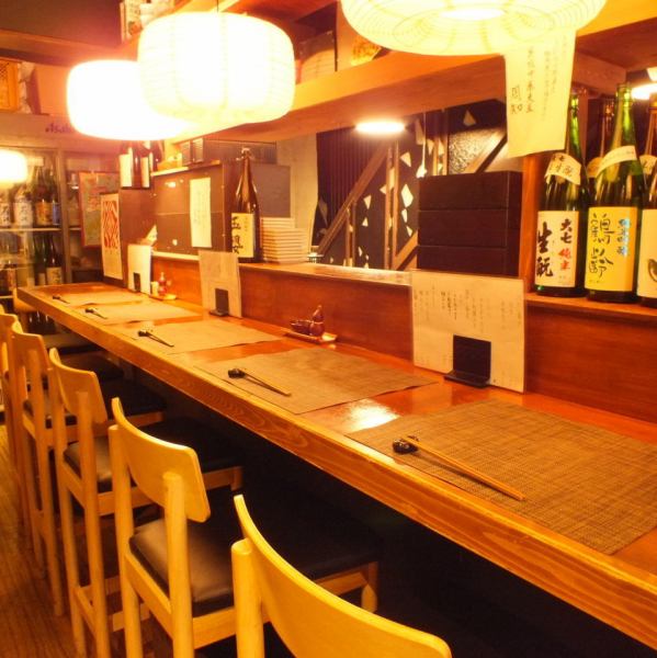 It is 5 minutes on foot from Kyoto City Hall! It is perfect for entertainment, dining and company banquets, and it is also recommended for entertaining in the restful shop.We also have a counter so you can have a good time while enjoying a conversation with the cook.