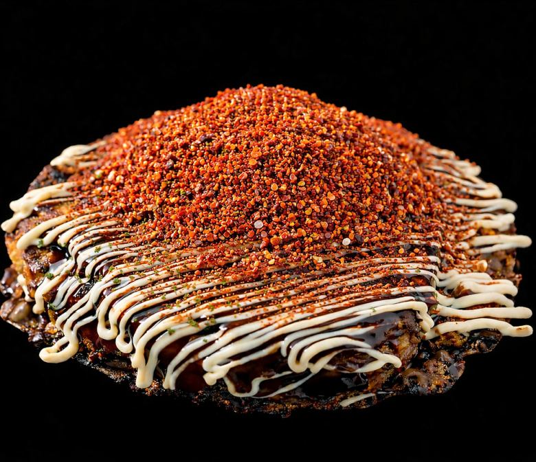 붉은 구슬 오코노미 야키