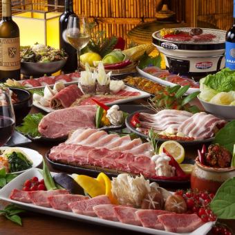 "Sunday to Thursday only!" Luxurious 80 kinds, 120 minutes of all-you-can-drink included [Premium Yakiniku course] 4,500 yen → 3,980 yen!