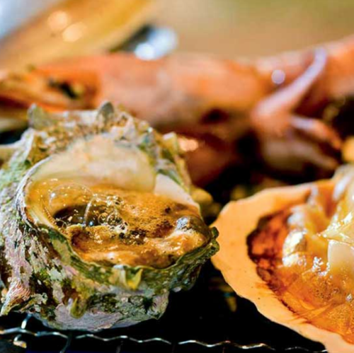 手軽に楽しめる浜焼き！厳選した鮮度抜群の魚介が絶品