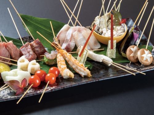 揚げたて絶品串揚げ!