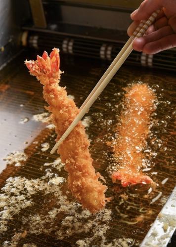 海老フライ(3本)定食(ご飯・汁物・キャベツお代わり自由)