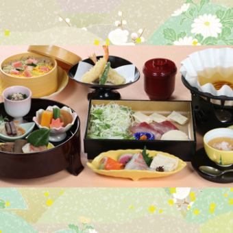 Special Yawaragi Bento [with fish shabu-shabu] *Until 5/31