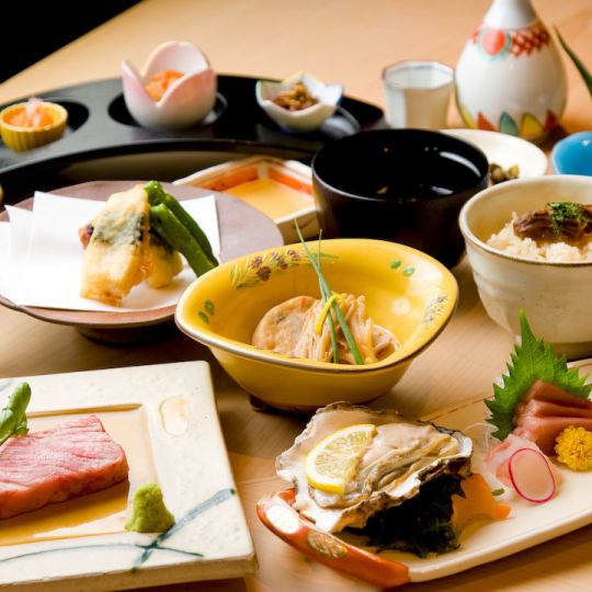 [Hana no Umi] Enjoy carefully selected seasonal ingredients! 3 types of appetizers, total of 10 dishes