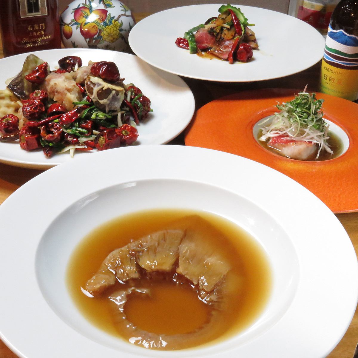 Hidden authentic Chinese restaurant 【Dinner】Course 8,800 yen~