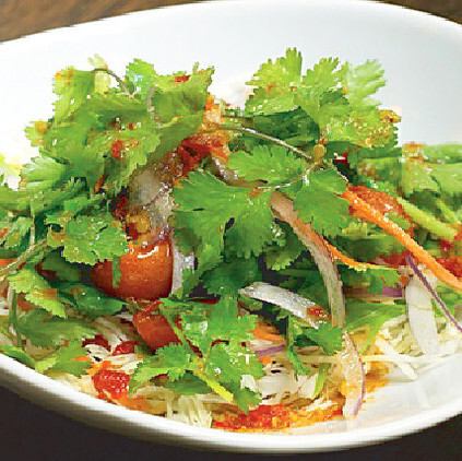 ヤムパクチー(パクチーサラダ)