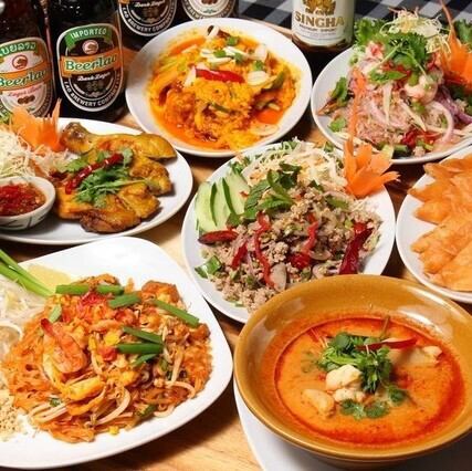 タイのベテランシェフが贈る!本場を味わう本格タイ料理