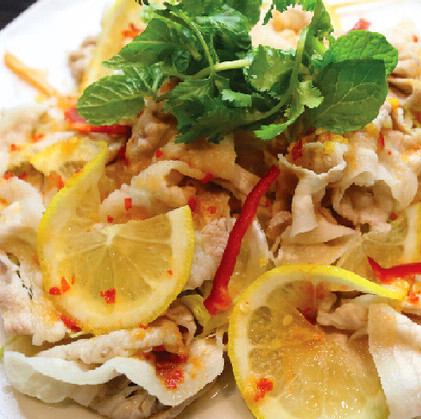 【さっぱりレモンソース】ムーマナーオ!辛さが食欲をそそる豚肉レモンソースかけ◎