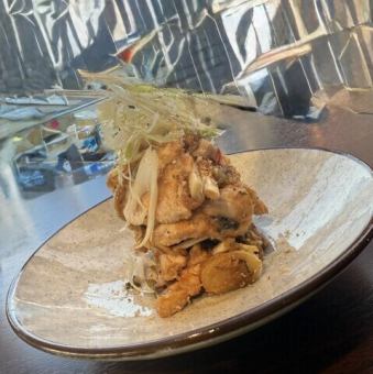 ルイビ豚　島らっきょ　なめろう風