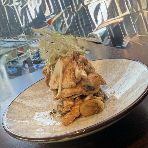 ルイビ豚　島らっきょ　なめろう風