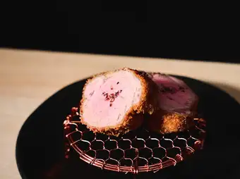 90克來自靜岡縣的瑞比豬裡肌排
