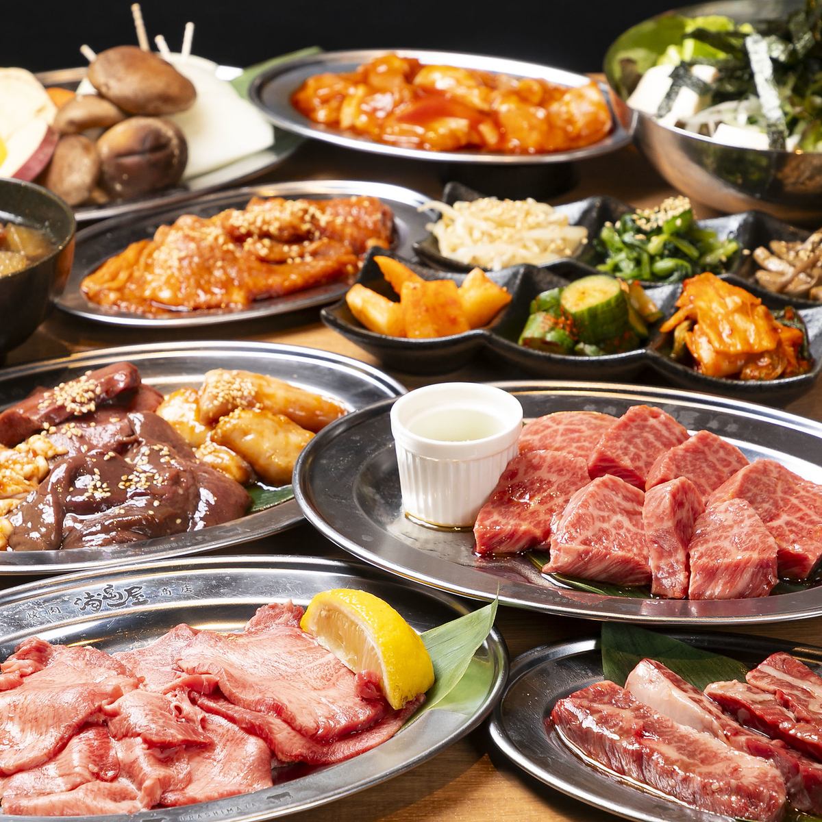 オーナーが目利きする厳選された神戸牛や山形牛を高コスパで堪能