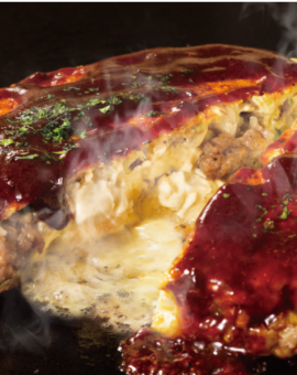 Perfect for parties! [Easy Course] 13 dishes including 2 types of okonomiyaki and 2 types of monjayaki ⇒ 3,800 yen