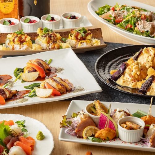 Early Bird/Late Bird Discount Course: 20% OFF!! [Taste Course] 8 dishes with 2 hours of all-you-can-drink, 4,730 yen ⇒ 3,784 yen (tax included)