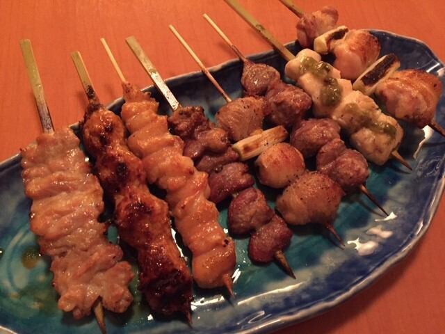 After work, you can enjoy a cold beer and some of our specialty skewers.