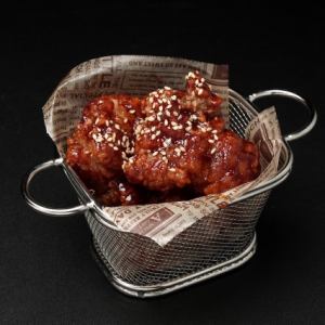 フライドチキン四個