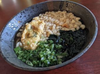 Shiso tempura udon/curry udon