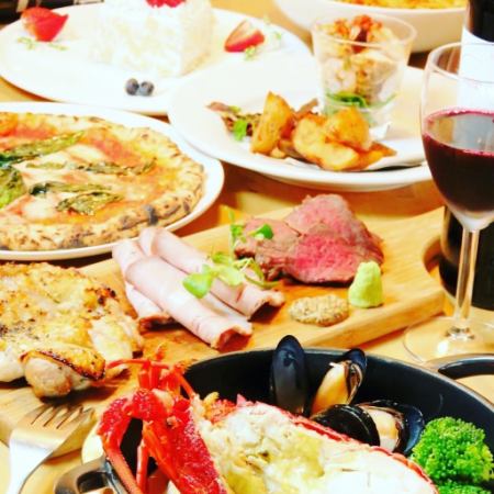 貸し切りパーティー限定！4000円でワンフロア貸切りビュッフェパーティコース!