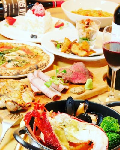 貸し切りパーティー限定！4000円でワンフロア貸切りビュッフェパーティコース!