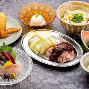 [2 hours all-you-can-drink included] Approximately 7 dishes using seasonal ingredients, including our specialty, Hishio-yaki! Chicken Yakiniku Course 3,980 yen (tax included)