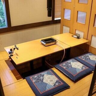 For banquets, we recommend the sunken kotatsu seats, which can be used like private rooms.