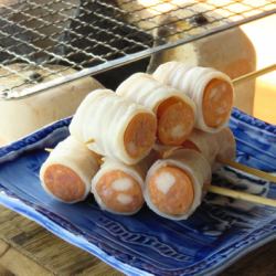 名物！！ピリ辛 チョリソー＆ナンコツ　一本