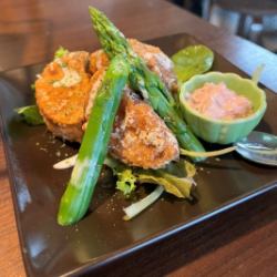 長芋の竜田揚げ