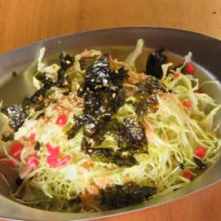キャベせん韓国のりサラダ