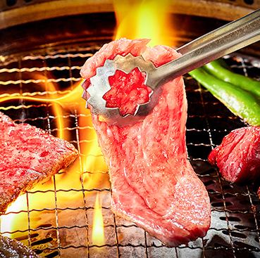 希少のメスの黒毛和牛のみを使用した極上焼肉コース◎