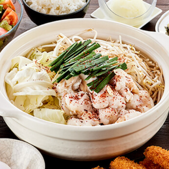 하카타 풍 모츠 냄비