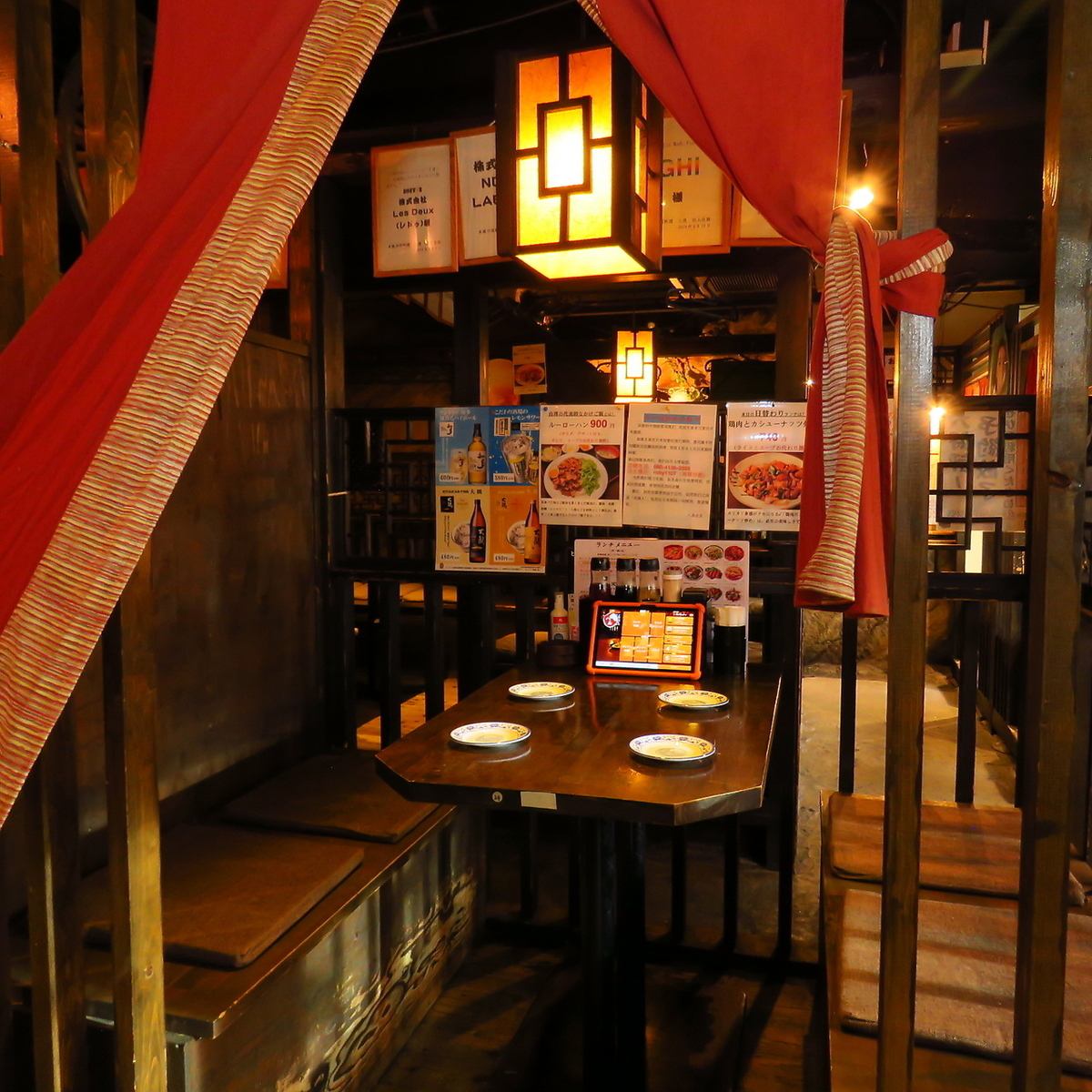 3～4名の個室を完備♪17:00～18:00来店でドリンクサービスも！